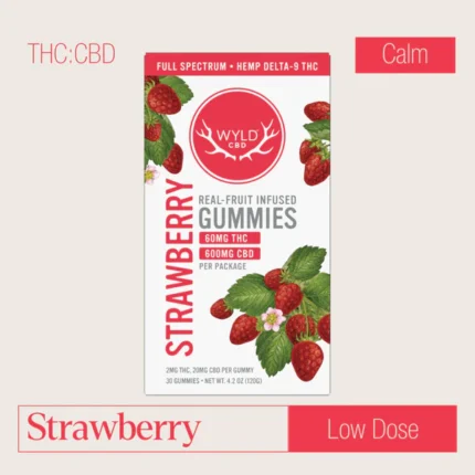 Strawberry 10:1 CBD:THC Gummies