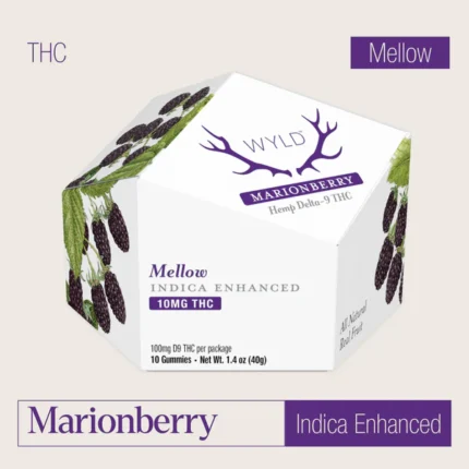 Marionberry Indica THC Gummies