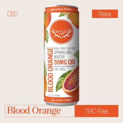 Blood Orange CBD Sparkling Water