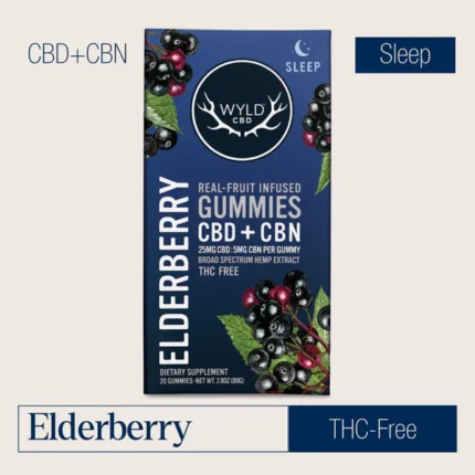 Elderberry CBD:CBN Gummies