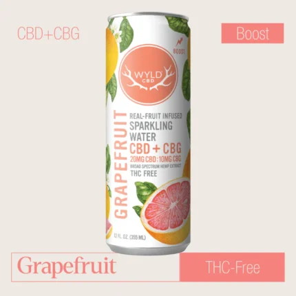 Grapefruit CBD:CBG Sparkling Water