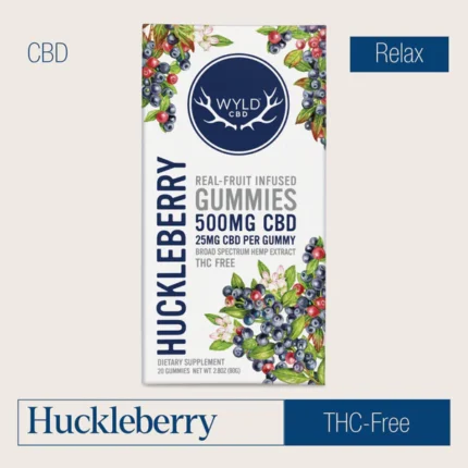 Huckleberry CBD Gummies