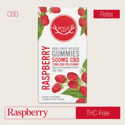 Raspberry CBD Gummies